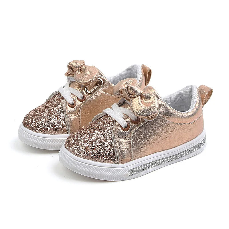 Casual Glitter Sneakers 1Y to 8Y - More colours to choose