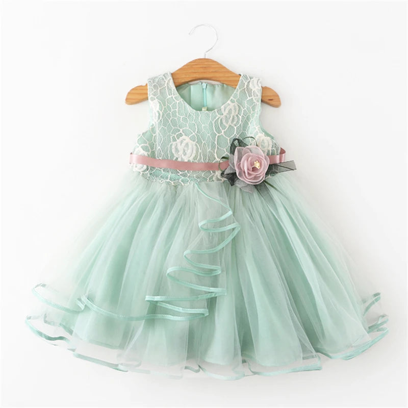 Tutu Flower Party Dress 18M to 6Y - More colours to choose
