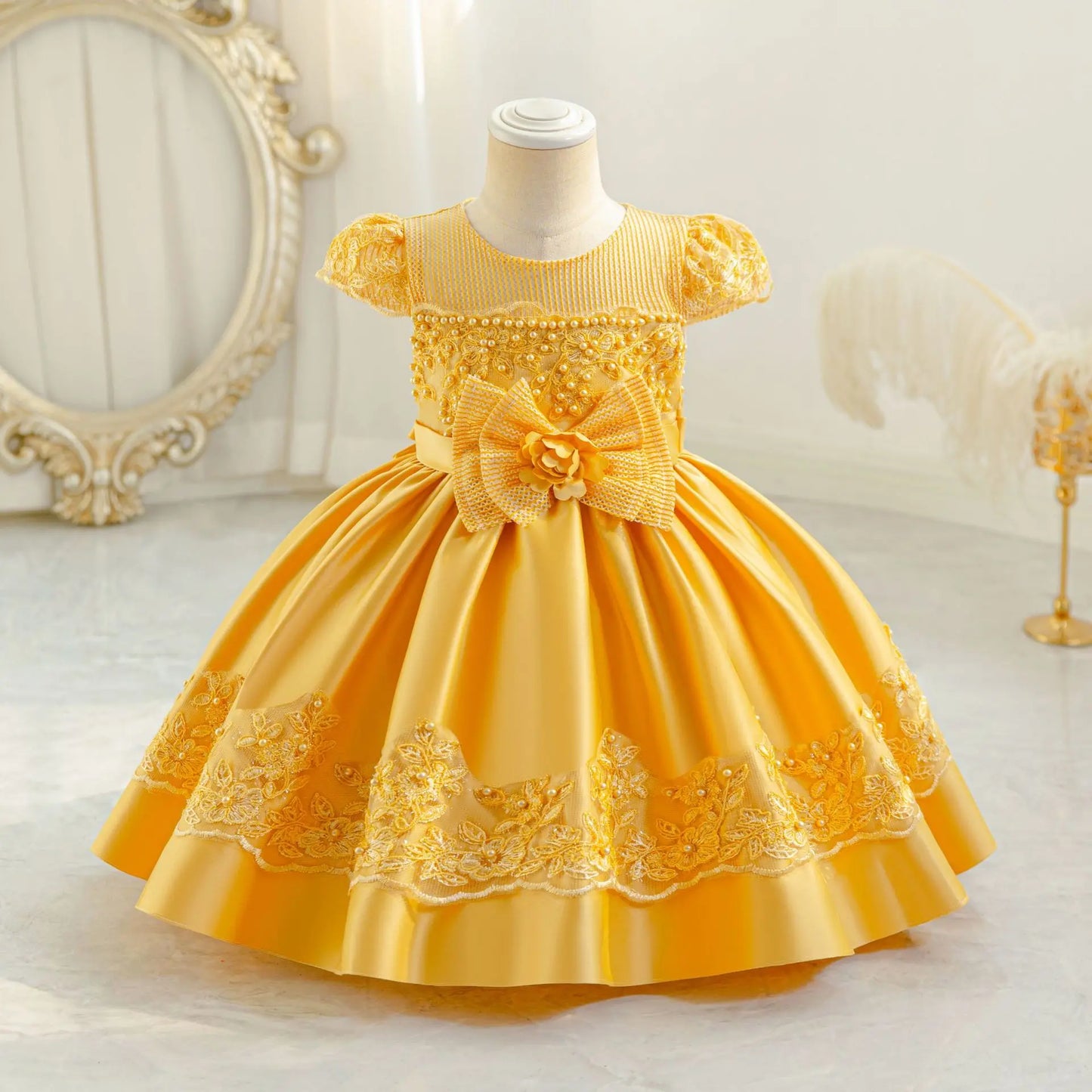 Flower Party Dress 6M to 4Y - More colours to choose