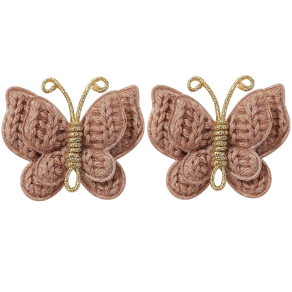 2Pcs/Set Butterfly Hair Clips - More Varieties to Choose