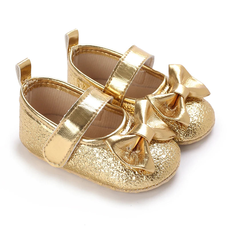 Golden Baby Girl Shoes 0M to 18M - More Varieties to choose