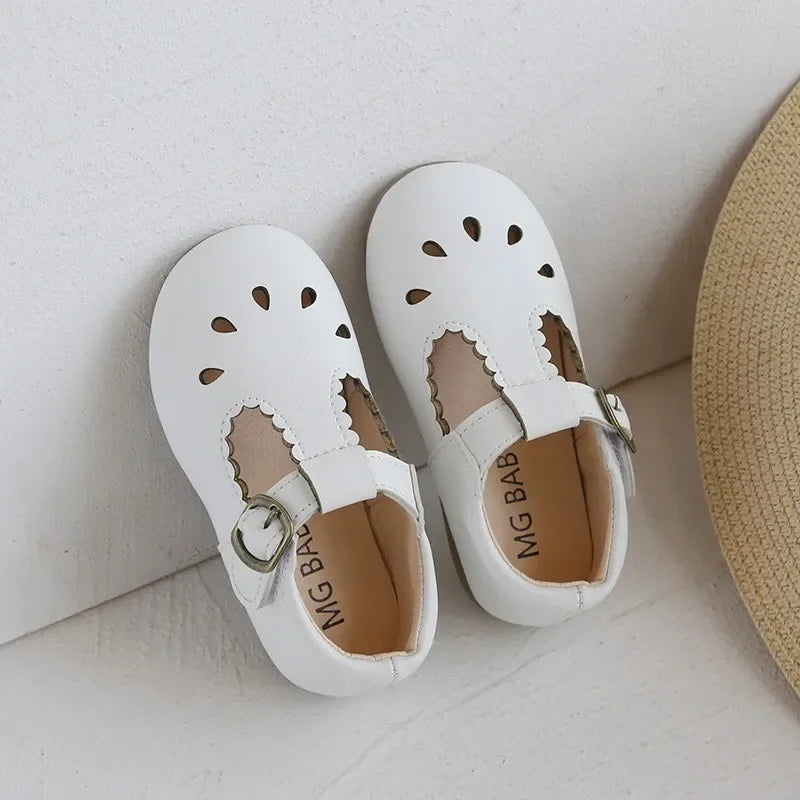 T Strap Leather Shoes - More colours to choose