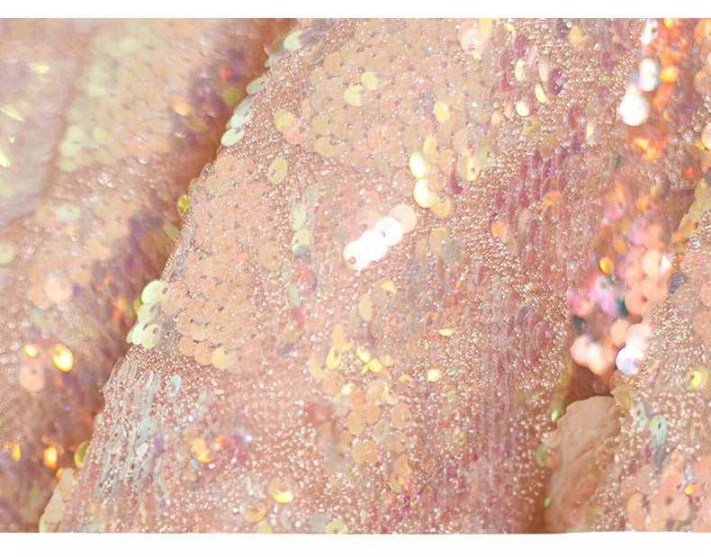 Pink Sequin Party Dresses 12M to 14Y