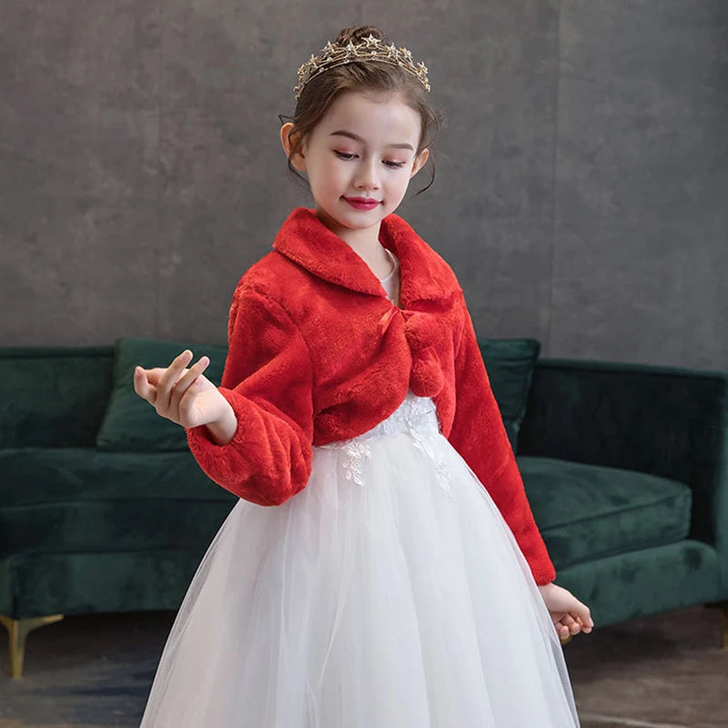 Plush Shrug Jacket 2Y to 12Y - More Colour to choose