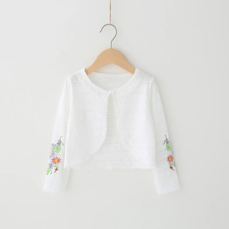 Cotton Shrug Sweater 6M to 8Y - More colour to choose