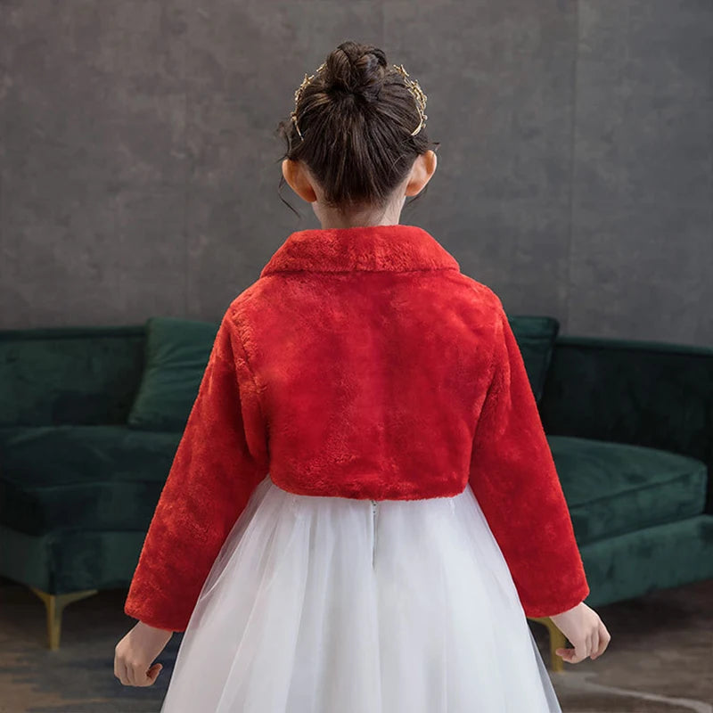 Plush Shrug Jacket 2Y to 12Y - More Colour to choose