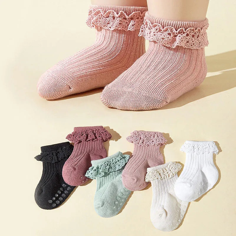 6 Pairs Set Socks 0-3Y