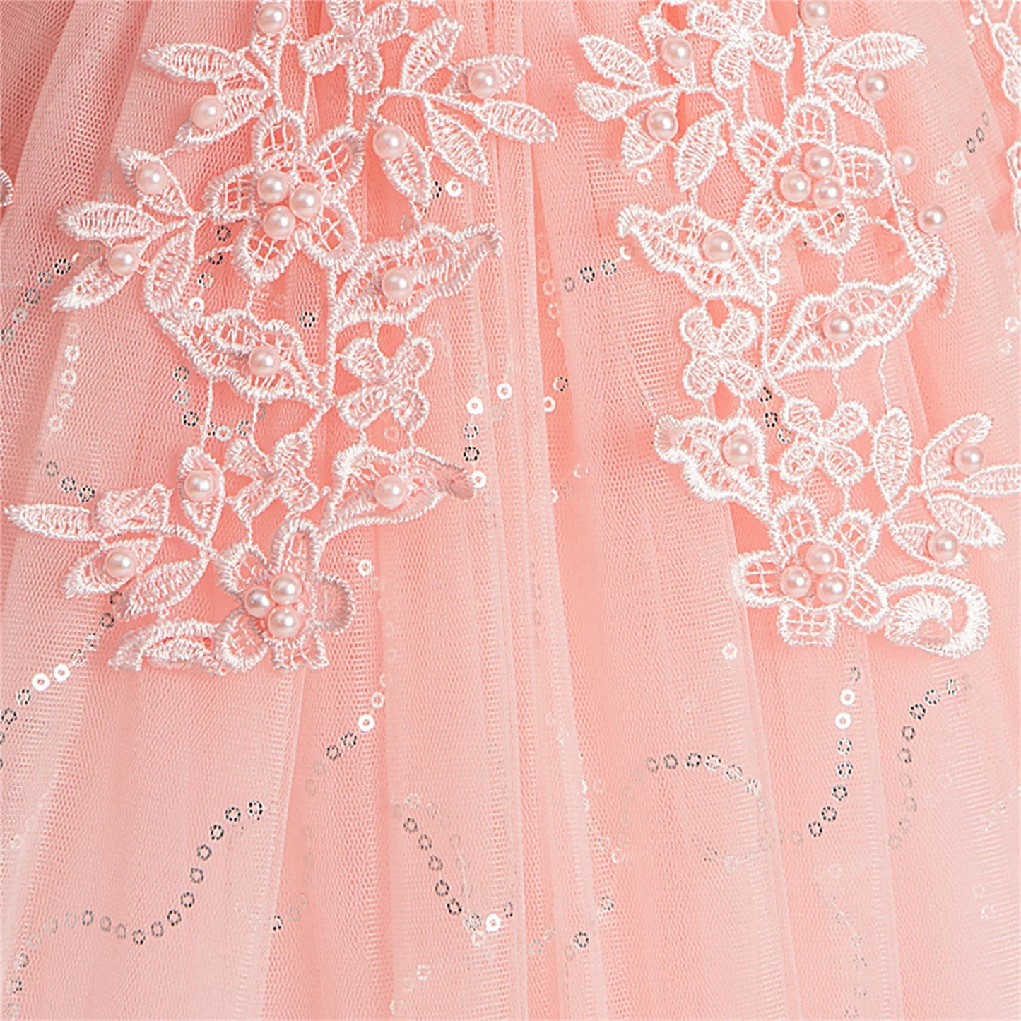 Lace Gown Party Dress 4Y to 12Y - More colours to choose