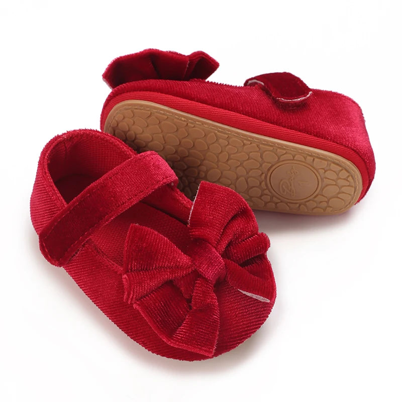 Red Bow Shoes 0M to 18M - More Varieties to choose