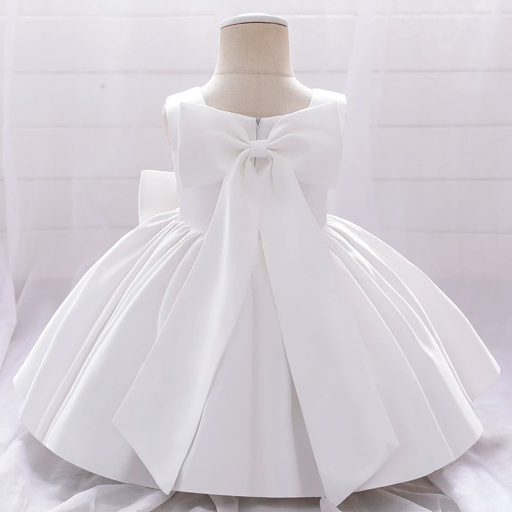 Big-Bow Party Dress 3M to 10Y - More colours to choose