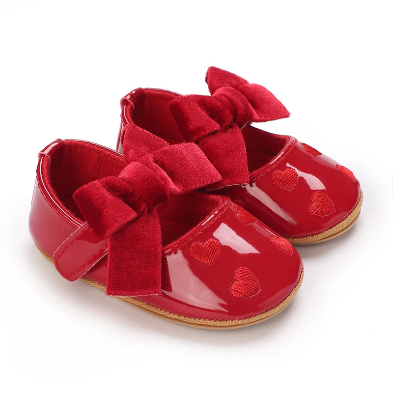 Red Bow Shoes 0M to 18M - More Varieties to choose