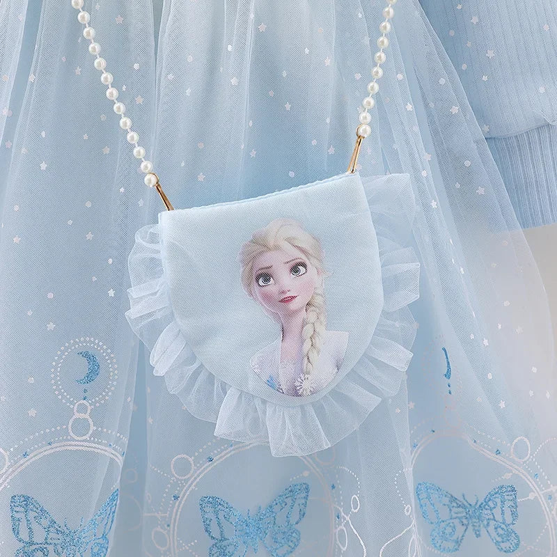 Disney Elsa Princess Casual Dress 2Y to 7Y