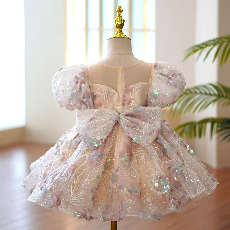 Formal Lace-Sequin Party Dress 18M to 14Y