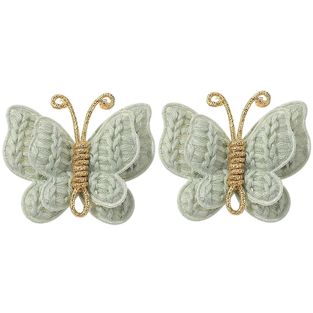 2Pcs/Set Butterfly Hair Clips - More Varieties to Choose