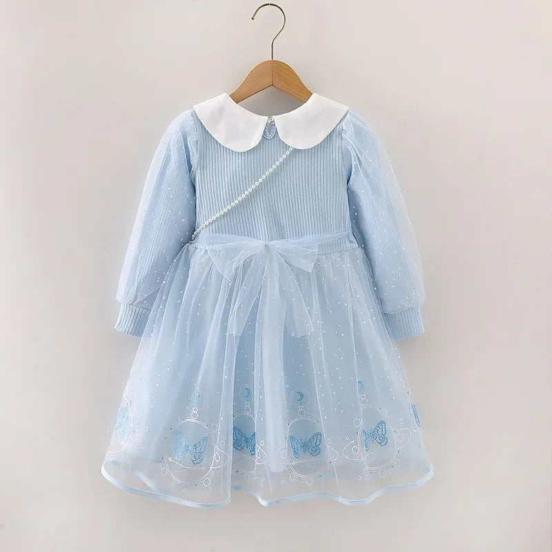 Disney Elsa Princess Casual Dress 2Y to 7Y