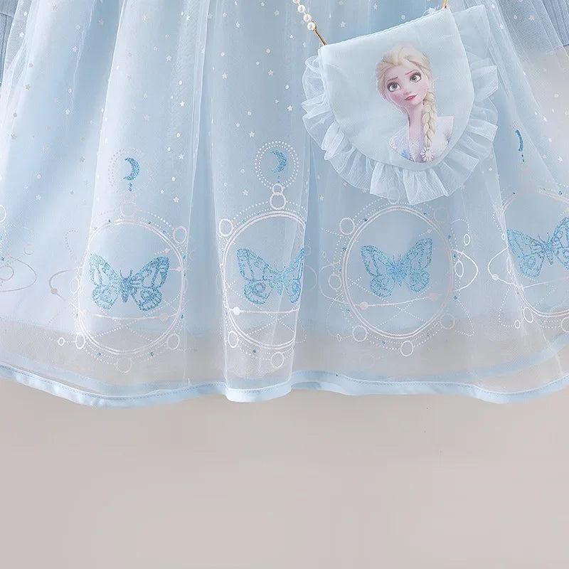 Disney Elsa Princess Casual Dress 2Y to 7Y